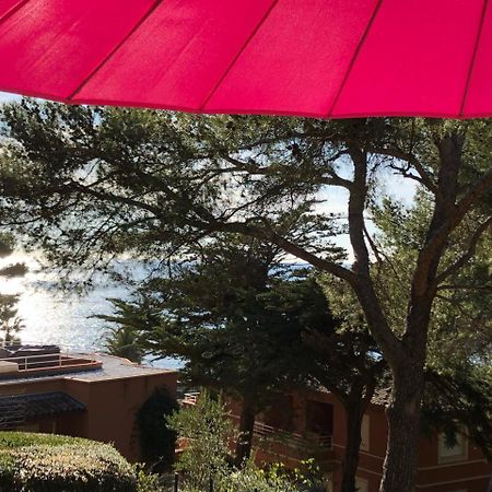 50M Plage T2 Grande Terrasse Vue Mer Climatise Piscine Chauffee, Parking Clos Gratuit Sanary-sur-Mer Exterior foto